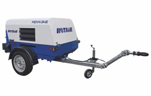 Motocompresor ROTAIR MDVN 34E debit 3400l/min presiune 7 bar motor electric Siemens 25 KW