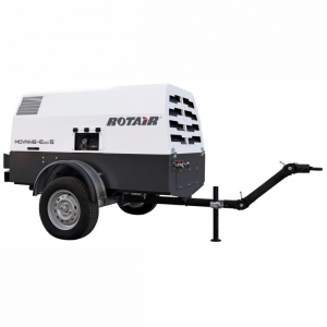Motocompresor ROTAIR MDVN 46 ECO5 presiune 7 bar debit 4500 l/min Kohler 49cp, tractabil omologabil