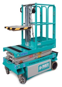 Nacela foarfeca IMER ACCESS Easy Up 5 PICKING Hlucru 5.2m sarcina 200kg motor Electric 2kW - Img 2