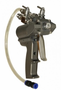 Pistol Bisonte, pulverizator spuma polyuretanica si polyuree pentru FA60