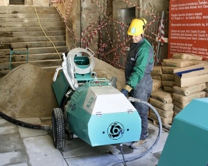 Pompa de sapa Imer MOVER 190 E B EVO 230V 2.2 Kw cu bena de incarcare (include furtunuril) - Img 3