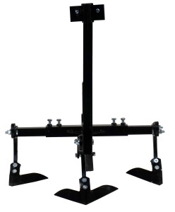 ProGARDEN PRO-PRS20-45 prasitoare cu roata limitatoare adancime pentru motocultor, 20cm distanta intre randuri, tija 45cm - Img 3