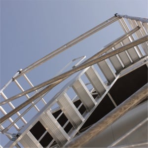 Schela din aluminiu tip turn din aluminiu ProTOWER L7 Hmax=8.6m, Aluminiu - Img 2