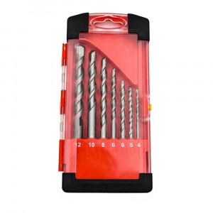 Set Trusa Burghie pentru Beton și Zidărie - 7 piese