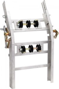Tronson cu unghi reglabil GEDA, 20-45°, 30x30cm max 250 kg - Img 2