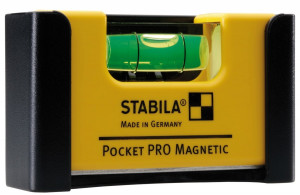 101 Pocket PRO Magnetic. nivela cu 1 bula. 2 suprafete masurare magnetice cu profil in V - Img 1