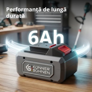 Acumulator litiu 20V, 6Ah - Konner & Sohnen - KS 20V6-2 - Img 3