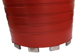 Carota diamantata cu micro-percutie pt. beton armat diam. 152 x 450 (mm) - Super Premium - DXDY.MP1117.152 - Img 3