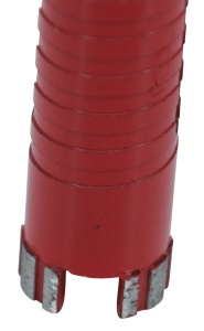 Carota diamantata Super PREMIUM ø28mm x 180mm x M16 pentru gaurire Beton armat, Zidarie, Granit - DXQZ.REDCORE.28 - Img 4