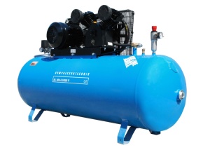 Compresor cu piston - Blue Line 5,5kW, 800 L/min - Rezervor 500 Litri - WLT-BLU-800-5.5/500 - Img 2