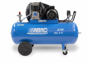 Compresor de aer cu piston - 4.1 kW, 595 L/min, 10 bari - Rezervor 270 Litri - ABAC-A49B-270-CT5,5 - Img 3