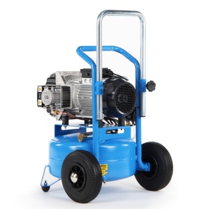 Compresor de aer cu piston fara ulei, silentios - 2.2 kW, 330 L/min, 10 bari - Rezervor 24 litri - ABAC-ATF-S-3-24-10 - Img 2