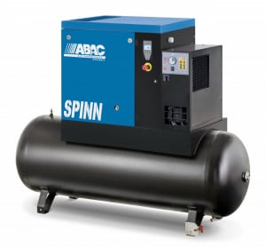 Compresor de aer profesional cu surub - 11 kW, 1416 L/min, 10 bari - Rezervor 500 Litri - ABAC-SPINN-11E-500L-10bar - Img 3