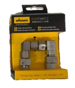 Conector pivotant Z-360°, 1/4″ Wagner - Img 2