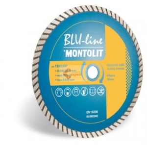 Disc diamantat Montolit TEH230F - taiere uscata - pt. materiale de constructii