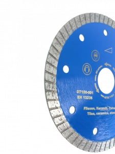 Disc DiamantatExpert pt. Gresie ft. dura, Portelan dur, Granit- Turbo 125x22.2 (mm) Super Premium - DXDH.3957.125.22 - Img 5