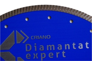 Disc DiamantatExpert pt. Gresie ft. dura portelanata, Granit - Turbo 350x30mm (cu inel reductor de 25,4mm) Premium - DXDY.3956.350 - Img 3