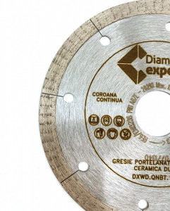 Disc DiamantatExpert pt. Portelan dur, ceramica dura - Ultra Long Life 125x22.2 (mm) Ultra Premium - DXWD.QNBT.125 - Img 4