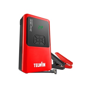 DRIVE 1800 KOMPRESSOR - 12V, 10000mAh, 1800A - Starter auto / compresor / powerbank TELWIN - Img 3