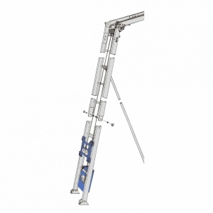 Elevator materiale constructii GEDA 250 COMFORT complet echipat, H=19,5m