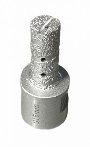 Freza tip deget pt. frezari in gresie portelanata si piatra - diametrul 16mm - prindere M14 - DXDH.80407.Finger - Img 2