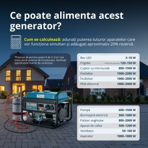 Generator de curent 3 kW HIBRID (GPL + Benzina) - Konner & Sohnen - KS-3000-G - Img 11
