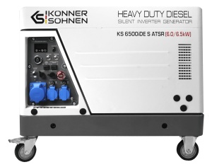 Generator de curent 6.5 kW inverter, insonorizat - DIESEL - Konner & Sohnen - KS-6500iDЕ-S-ATSR - Img 13