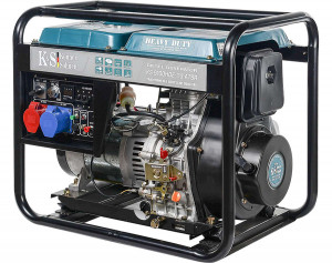 Generator de curent 7.5 kW diesel - Heavy Duty - Konner & Sohnen - KS-9100DE-1/3-HD-ATSR - Img 2