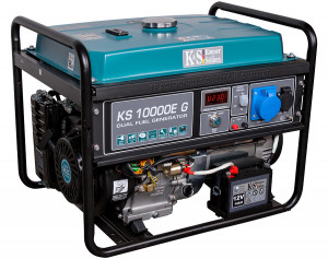 Generator de curent 8 kW HIBRID (GPL + Benzina) - Konner & Sohnen - KS-10000E-G - Img 3