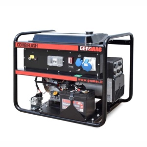 Generator de curent si sudura GENMAC CombiFlash RG181KEO 230V P maxim 6,1kVA motor diesel Kohler - Img 2