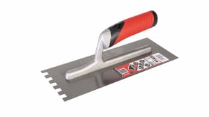 Gletiera dintata MRA 45° cu maner Rubiflex 28cm, 10x10mm - RUBI-75948 - Img 6