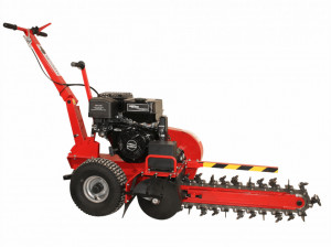 Masina de Sapat Santuri (Trencher) Bisonte BTA-600TRE, adancime max. 600 mm, productivitate 60 m/h, motor 15 cp