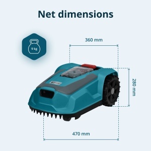 Mașină de tuns iarba robotizată KS 22RLM - Img 12