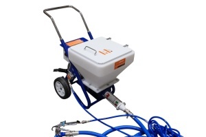 Masina multifunctionala de tencuit, gletuit, izolatii, debit max. 0-15 L/min, 2.2kW Monofazata, 20 bar, cuva 45L - CNO-MFS15 - Img 2