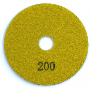 Paduri / dischete diamantate pt. slefuire uscata ECO #200 Ø100mm - DXDY.ECOPAD.100.0200 - Img 1