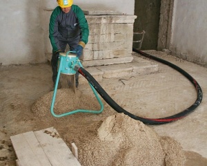 Pompa de sapa Imer MOVER 190 E B EVO 230V 2.2 Kw cu bena de incarcare (include furtunuril) - Img 2