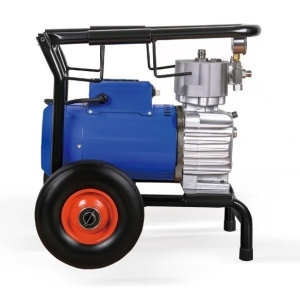 Pompa de vopsit si zugravit AIRLESS Diafragma Profesională cu Carucior - Complet Echipata - 1/4", 3kW, 5.5L/min - WP-APSD5 - Img 15