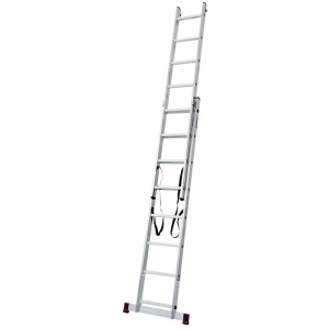 Scara multifunctionala din aluminiu Corda, 2x8 trepte - Img 2
