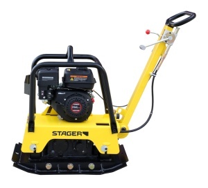 Stager PCR 160E-2 Placa compactoare reversibila 160kg, extensii, motor Loncin G200F - Img 2