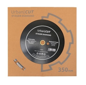 Stager URBAN CUT Disc diamantat 350x3.2x10x25.4-P pentru beton/asfalt - Img 2