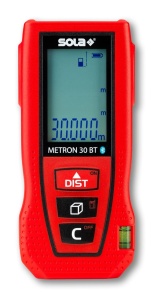 Telemetru cu laser roșu si bluetooth - 30m, METRON 30 BT - Sola-71025101 - Img 2