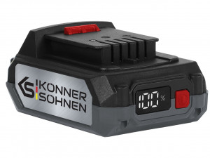 Acumulator litiu 20V, 2Ah - Konner & Sohnen - KS 20V2-1 - Img 1