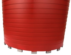 Carota diamantata cu micro-percutie pt. beton armat diam. 300 x 450 (mm) - Super Premium - DXDY.MP1117.300 - Img 3