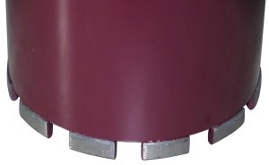 Carota diamantata segment Turbo Laser 3DTECH pt. beton armat diam. 127 x 400 (mm) - ULTRA Premium - DXQZ.3D1117.127 - Img 5