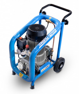 Compresor de aer cu piston fara ulei, silentios - 2.2 kW, 200 L/min, 10 bari - Rezervor 6 litri - ABAC-ATF-S-3-6-10 - Img 2