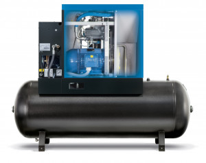 Compresor de aer profesional cu surub, cu uscator de aer - 7.5 kW, 996 L/min, 10 bari - Rezervor 500 Litri - ABAC-SPINN-7.5E-500L-10bar - Img 6
