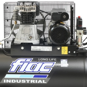 Compresor trifazat INDUSTRIAL, stationar, 270l, 600l/min, FIAC AB300-5,5F LongLife - Img 2