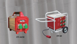 Convertizor electric de frecventa, ETF-20, 2 KVA, 2 iesiri 42 V/200 Hz (Monofazic 230 V/ 50-60 Hz) - Technoflex-141553R012 - Img 2