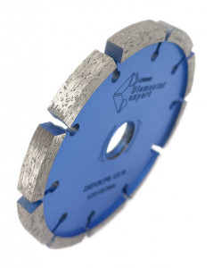 Disc diamantat pentru taiere de rosturi de dilatare in Beton si Sapa 125x22,2mm cu grosime de 10mm Standard Profesional - BlueLine - DXDY.ROST.125.10 - Img 3