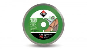 Disc diamantat pt. placi ceramice 125mm, CSV 125 Pro - RUBI-31915 - Img 2